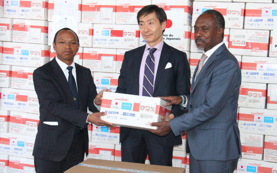 « PLUMPY NUT » 5000 baoritra, avy amin’ny ambasady Japana sy Unicef