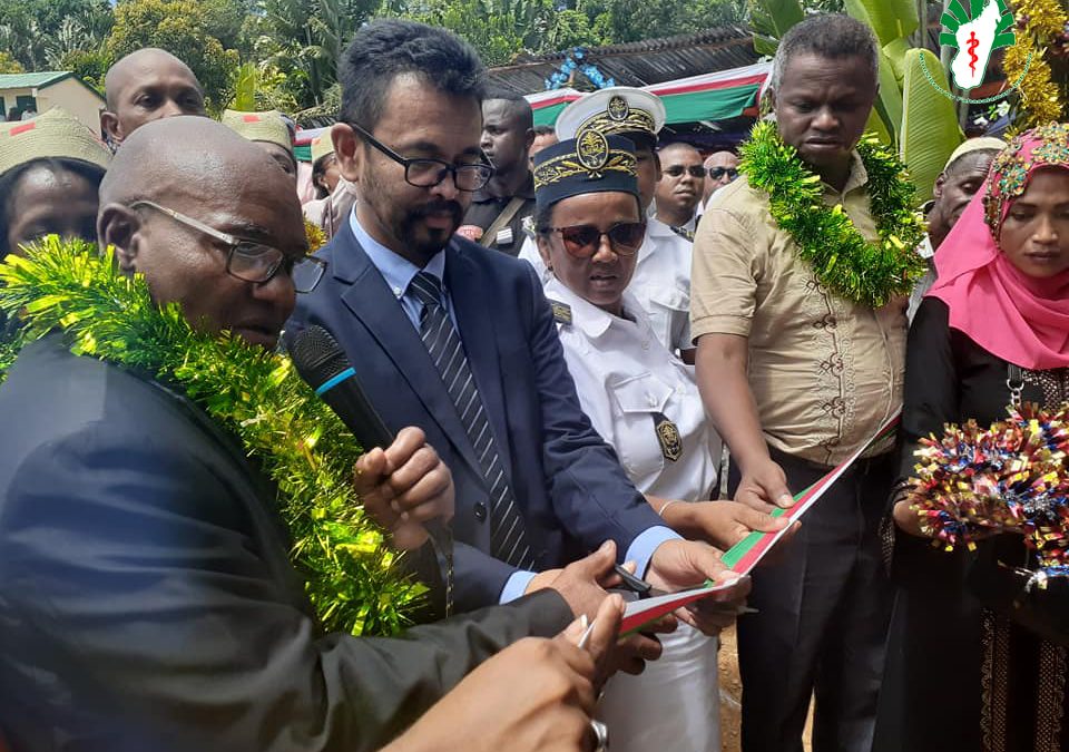 Inauguration du CSB2 de Amborobe dans le SDSP de Vohipeno, DRSP V7V