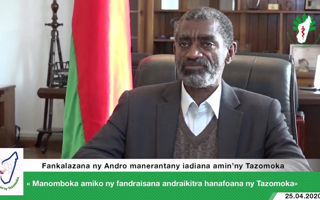 Lahatenin’Andriamatoa Minisitry ny Fahasalamana momba ny ady amin’ny Tazomoka