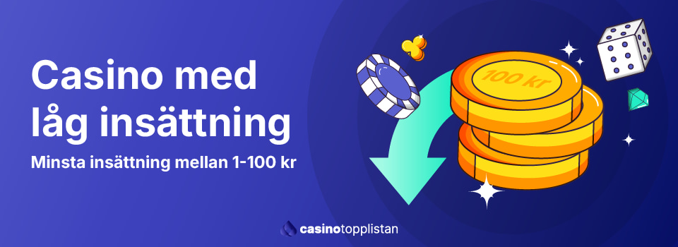 Casino med låg insättning – Spela smart och spara pengar Casino med låg insättning – Spela smart och spara pengar
