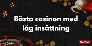Casino med låg insättning – Spela smart och spara pengar Casino med låg insättning – Spela smart och spara pengar